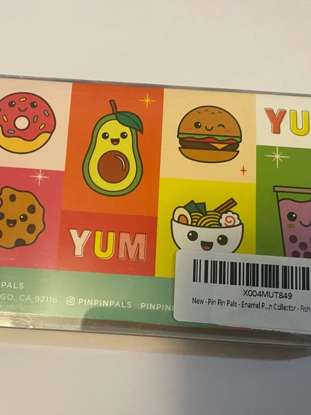 Cute Fish Taco & Lemon Enamel Pin‎ Set - Yellow Kids Bag Pins